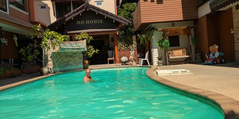 ...hatte aber sogar einen Pool - und das mitten in der Stadt! 7c0afdd4