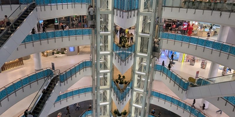 CentralwOrld hat viele Etagen... CentralwOrld 1